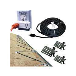 ROOF & GUTTER DE-ICING KITS AND ACCESSORIES